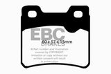 EBC 94-96 Saab 900 2.0 Turbo Redstuff Rear Brake Pads - DP3761C
