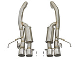 aFe MACHForce XP 3in-2 1/2in Axle Back 304SS Exhaust w/ Polished Tips 15-17 Chevy Corvette Z06 - 49-34082-P