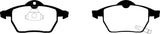 EBC 99-02 Saab 9-3 2.0 Turbo Greenstuff Front Brake Pads - DP21443