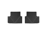 WeatherTech 08-12 Honda Accord Rear Rubber Mats - Black - W198
