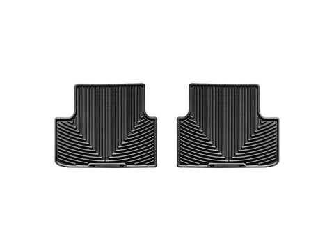 WeatherTech 08-12 Honda Accord Rear Rubber Mats - Black - W198