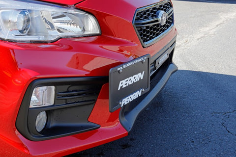 PERRIN 2018+ Subaru WRX/STI w/ FMIC License Plate Holder - PSP-BDY-205F