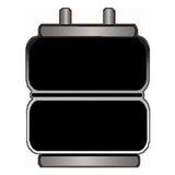 Firestone Ride-Rite Replacement Bellow 268C (For Kit PN 2173/2485/2410/2213/2223/2189) (W217606762) - 6762