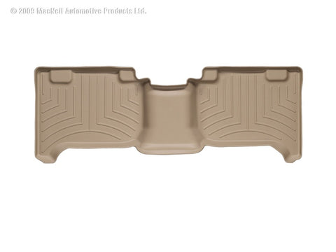 WeatherTech 04+ GMC Canyon Ext Cab Rear FloorLiner - Tan - 450762