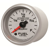 Autometer Ultra-Lite II 2-1/16in 0-280 Ohm Programmable Fuel Level Gauge - 4910