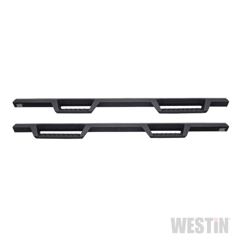 Westin/HDX 16-18 Nissan Titan XD Crew / 17-18 Titan Crew Cab Drop Nerf Step Bars - Textured Black - 56-14025