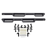 Westin/HDX 07-17 Jeep Wrangler Unlimited Drop Nerf Step Bars - Textured Black - 56-13295
