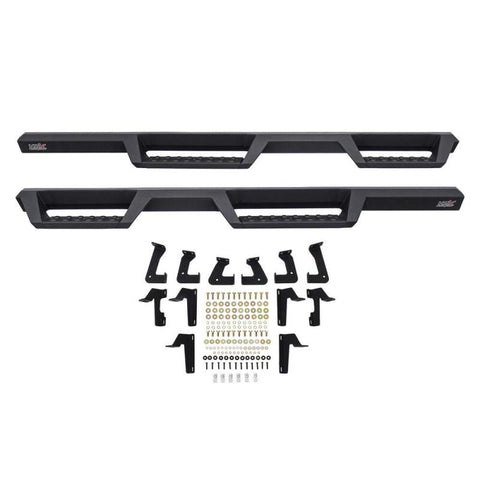 Westin/HDX 07-17 Jeep Wrangler Unlimited Drop Nerf Step Bars - Textured Black - 56-13295