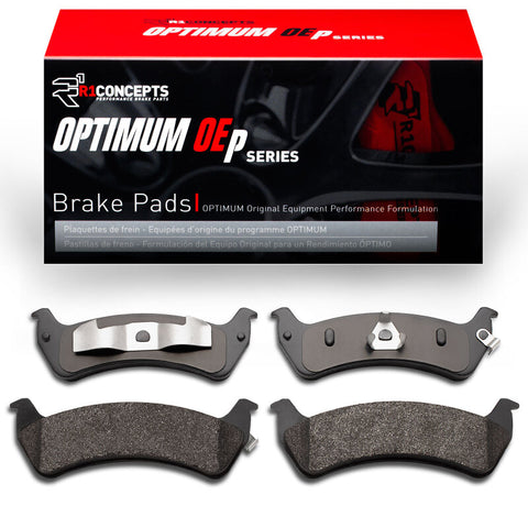 R1 93-05 Jeep Grand Wagoneer Rear Optimum OE Brake Pads - 2551-0625-00