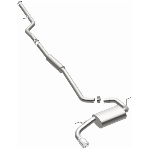 Magnaflow 13-15 BMW 320i  L4 2.0L Stainless Cat-Back Single Straight Drive Side Rear Exit Perf Exht - 15235