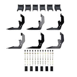 Westin 2019 Chevrolet Silverado/Sierra 1500 Crew Cab R5 Nerf Step Bars - Black - 28-51275