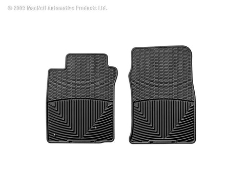 WeatherTech 00-05 Hyundai Accent Front Rubber Mats - Black - W39