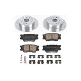 Power Stop 13-18 Lexus ES300h Rear Z23 Evolution Sport Brake Kit - K6520