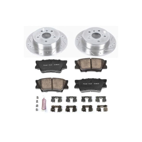 Power Stop 13-18 Lexus ES300h Rear Z23 Evolution Sport Brake Kit - K6520
