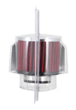 K&N 1.5in Flange ID x 3in OD x 2.5in Height Clamp On Crankcase Vent Filter - 62-1514