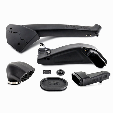 Mishimoto BORNE Off-Road 17-20 Ford F-150 Raptor 3.5L EcoBoost Snorkel - Micro-Wrinkle Black - MMAI-RPTR-17NWBK