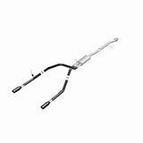 MagnaFlow SYS Cat-Back 4in Black Dual Split Rear Tips 14-15 Chevy Silverado/GMC Sierra 4.3L-5.3L - 15361