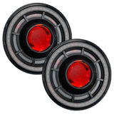 ORACLE Lighting 0718 Jeep Wrangler JK Oculus 7in ColorSHIFT Bi-LED Projector Headlights - 5876-334