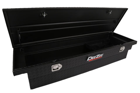 Deezee Universal Tool Box - Red Crossover - Single Lid Black BT (Low/Txt Blk) - DZ 8170LTB