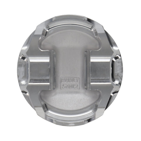 Manley 03-06 EVO VIII/IX 85mm STD Bore 8.5:1 Dish Piston Set with Rings - 618000C-4