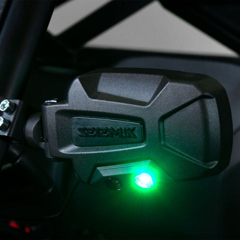 Seizmik 04+ Can/Hon/ Kaw/Pol/Yam Pursuit Night Vision LED Sideview Mirror - 2 in. Clamp Pair - 56-18087KIT