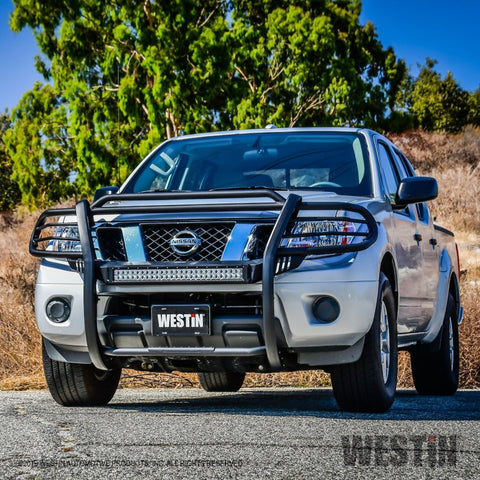 Westin 12-20 Nissan Frontier Sportsman X Grille Guard - Textured Black - 40-32075