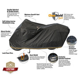 Dowco Touring (Large) WeatherAll Plus Ratchet Motorcycle Cover Black - 3XL - 52006-02
