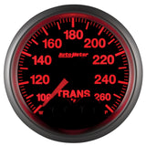 Autometer Elite 52mm 100-260 Degrees F Trans Temperature Peak and Warn Gauge w/ Electronic Control - 5658