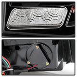 Spyder 10-12 Ford Mustang - Light Bar Seq. Turn Signal LED Tail Lights - Black - ALT-YD-FM10-LED-BK - 5085108