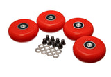 Energy Suspension 2.375 inch Hyper-Glide PolyCreeper Wheels (Set of 4) - 9.9171R