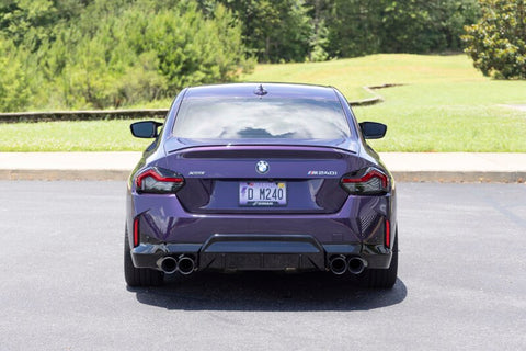 Dinan 23-26 BMW M240i/M240i xDrive (G42) Valved Axleback Exhaust System - Polished Tips - D660-0098