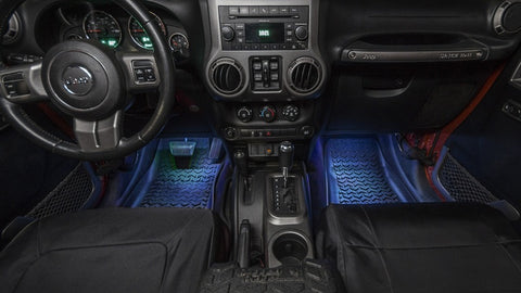 Rugged Ridge 07-20 Jeep Wrangler JK/JL/JT Interior Courtesy Lighting Kit - 11250.09