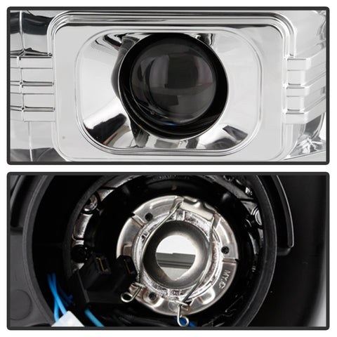 Spyder 04-06 Dodge Durango Projector Headlights - Chrome PRO-YD-DDU04-LB-C - 5086594