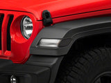 Raxiom 18-23 Jeep Wrangler JL Axial Series LED Fender Flare Marker Lights- Smoked - J134143-JL