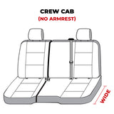 Covercraft 14 Chevrolet Silverado Polycotton SeatSaver Custom Second Row Seat Covers - Taupe - SS8441PCTP