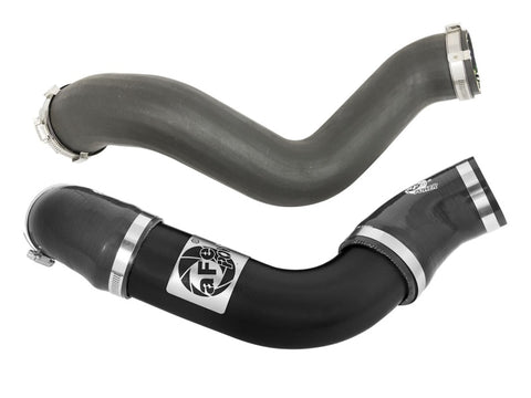 aFe BladeRunner 3in Intercooler Tube - Black Cold Side 15-16 Ford Mustang EcoBoost L4-2.3L (t) - 46-20259-B