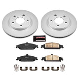 Power Stop 04-05 Chevrolet Classic Front Z17 Evolution Geomet Coated Brake Kit - CRK1551