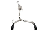 Corsa 21-25 Ford Bronco 2.7L 4-Door 2.75in Cat-Back Dual Rear Exhaust w/ 4in Straight-Cut Black Tips - 21210BPC