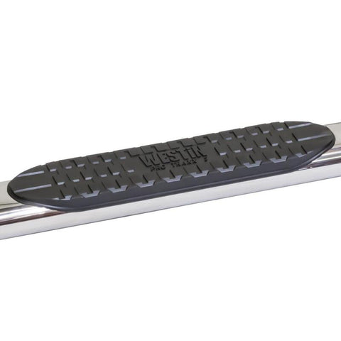 Westin 07-13 Chevy Silv 1500 Extended Cab (6.5 ft Bed) PRO TRAXX 5 WTW Oval Nerf Step Bars - SS - 21-534590