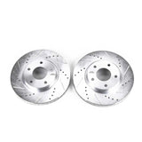 Power Stop 03-04 Infiniti M45 Front Evolution Drilled & Slotted Rotors - Pair - JBR1129XPR