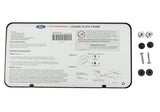 Ford Racing Ford Performance Slim License Plate Frame - Black Stainless Steel - M-1828-SSB
