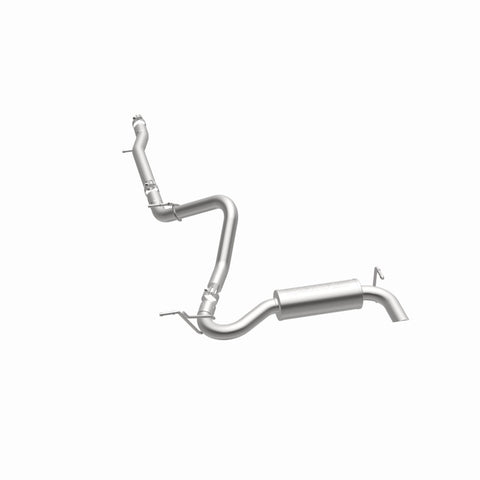 MagnaFlow 12-14 Jeep Wrangler 3.6L Single Straight Rear P/S Exit Stainless C/b Perf Exhaust-Comp - 15118