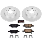 Power Stop 05-08 Chevrolet Cobalt Rear Z17 Evolution Geomet Coated Brake Kit - CRK1616