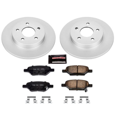 Power Stop 05-08 Chevrolet Cobalt Rear Z17 Evolution Geomet Coated Brake Kit - CRK1616