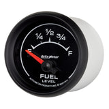 AutoMeter Gauge Fuel Level 2-1/16in. 240 Ohm(e) to 33 Ohm(f) Elec Es - 5916
