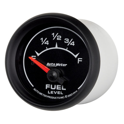 AutoMeter Gauge Fuel Level 2-1/16in. 240 Ohm(e) to 33 Ohm(f) Elec Es - 5916