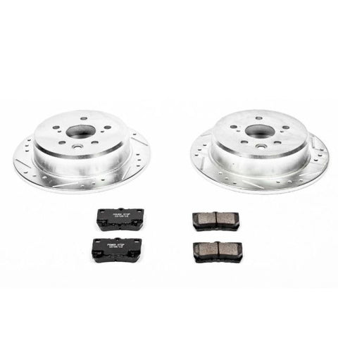 Power Stop 06-13 Lexus IS250 Rear Z23 Evolution Sport Brake Kit - K195