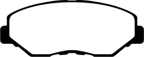 EBC 02-04 Honda CR-V 2.4 Greenstuff Front Brake Pads - DP61655