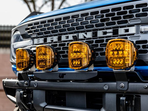 VR Performance Ford Bronco 2021+ Front Bumper Light Bracket - VR-BRO-3000