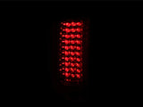 ANZO 2007-2013 Chevrolet Silverado 1500 LED Taillights Smoke - 311159